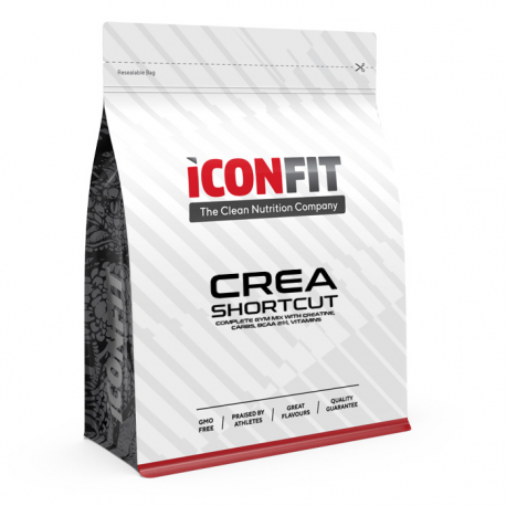ICONFIT CREA Shortcut (Ultimate Mix: Creatine, BCAA, Carbs, 1KG)