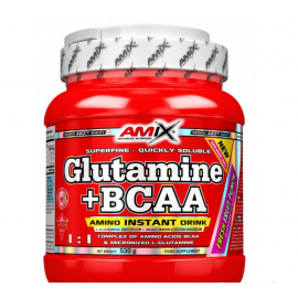 Amix Glutamine + BCAA powder 530g