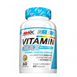 Amix Performance Vitamin Max Multivitamin 60 tab - maisto papildas.