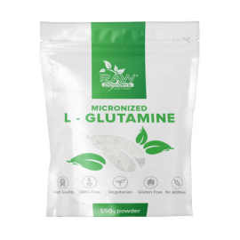 Raw Powders Micronized L-Glutamine 550 g