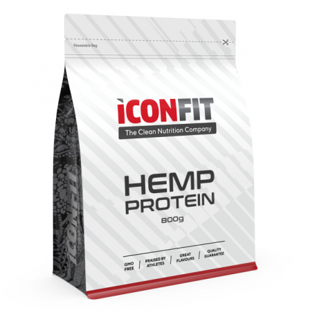 ICONFIT Hemp Protein (Kanapių baltymai, 800 g)
