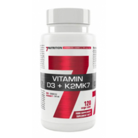 7Nutrition - Vitamin D3 + K2MK7 - 120kaps.