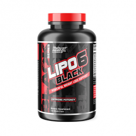 Nutrex Lipo-6 BLACK Weight Loss Support 120caps