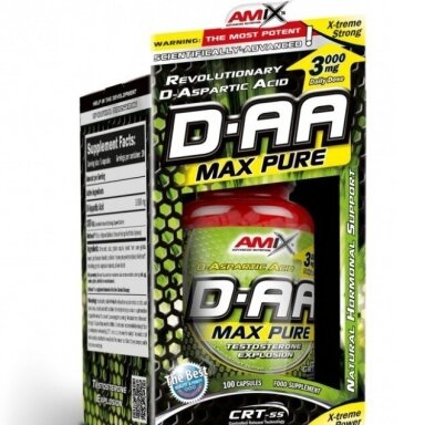 Amix DAA 100 kaps. - Testosteronas