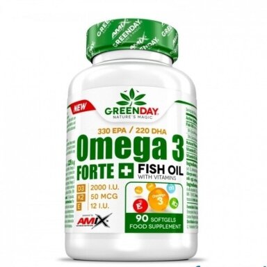 Amix GreenDay Omega 3 Forte+ 90 kaps.