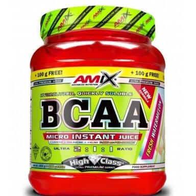 Amix Nutrition BCAA Micro-Instant Juice 400 + 100 g. FREE
