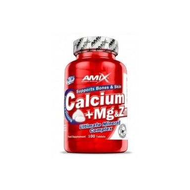 Amix Nutrition Ca+Mg+Zn 100 tab.