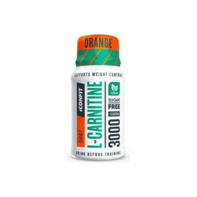 ICONFIT, L-CARNITINE Shot Orange, 60ml